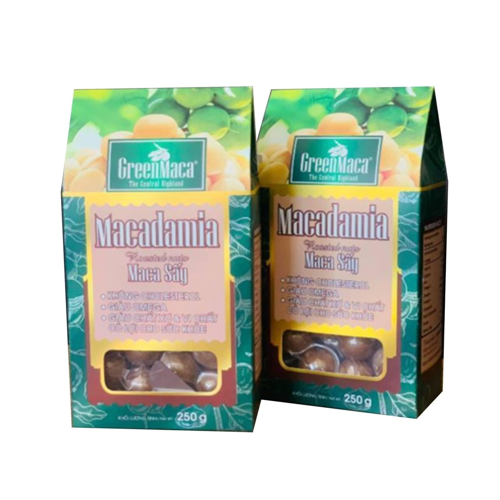 Hạt Macca Nguyên Vỏ (hộp giấy 250g)