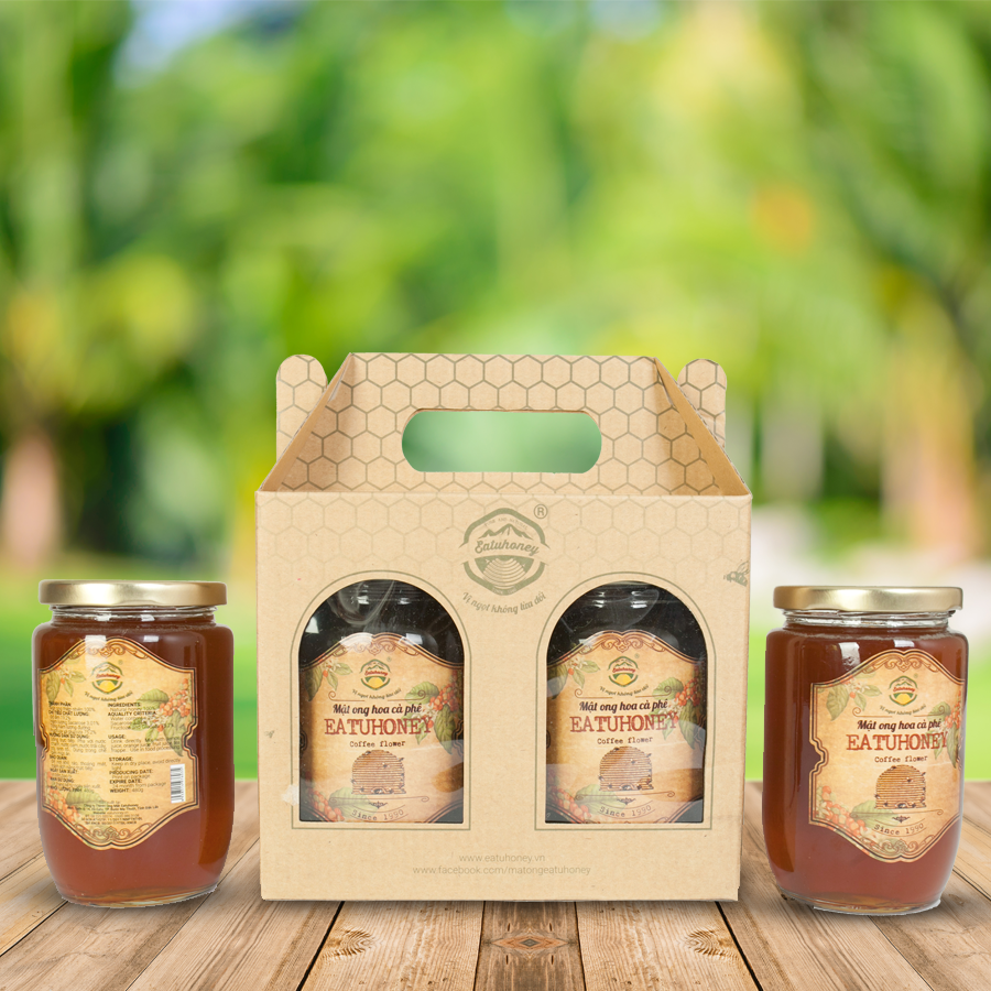 Set Mật Ong Hoa Cà Phê (2 hũ 480g)