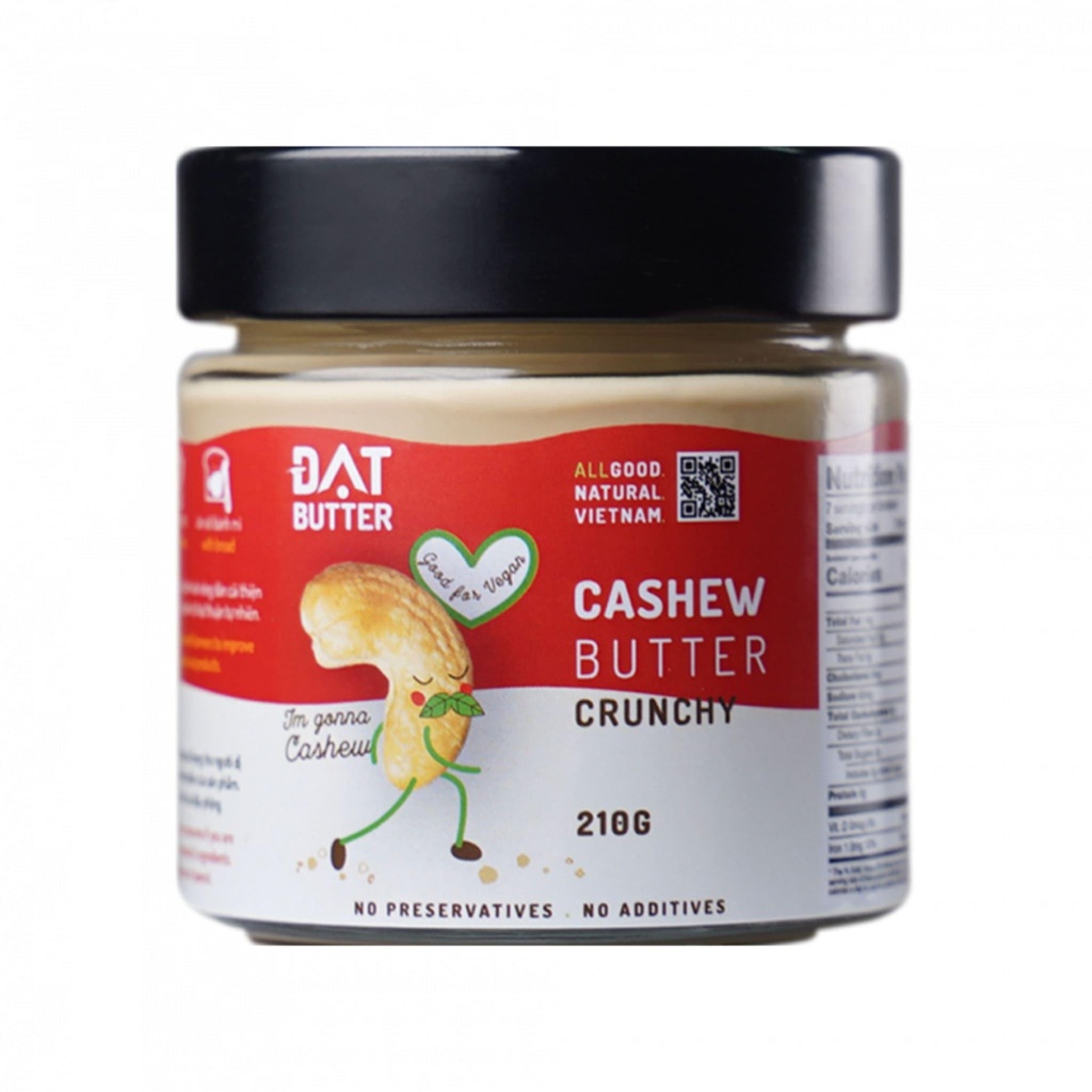 Bơ Hạt Điều Hạt (hũ 210g)