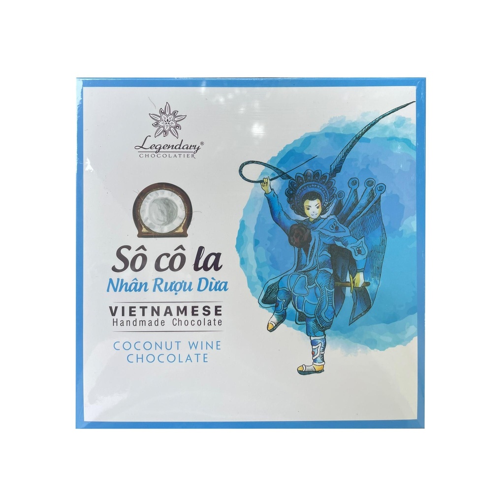 Socola Nhân Rượu Dừa (hộp 80g)